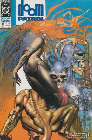 Cover to Doom Patrol 041, described above