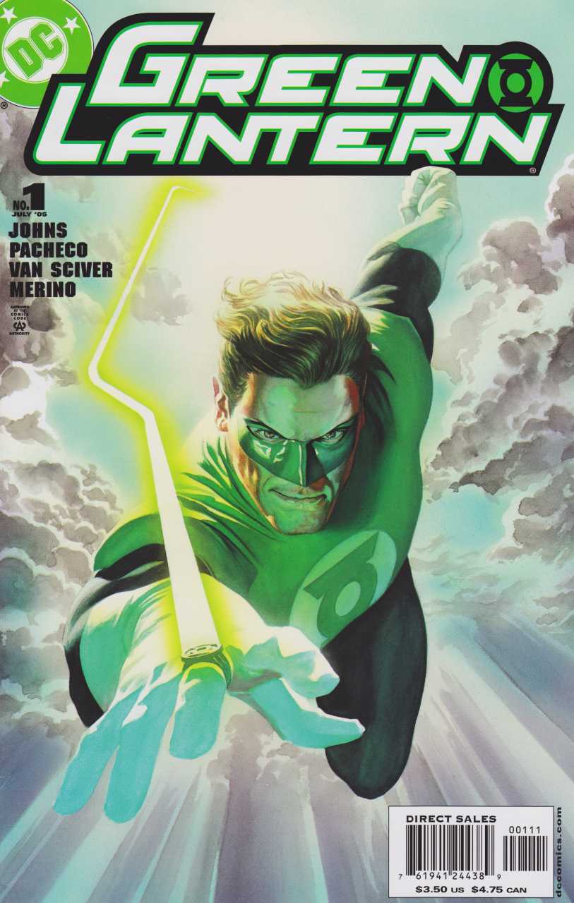 Cover to Green Lantern (2005) 001, described above