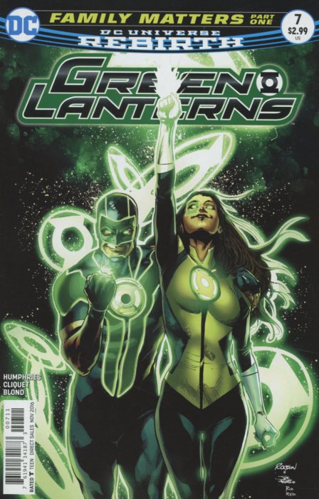 Cover to Green Lanterns 007, described above