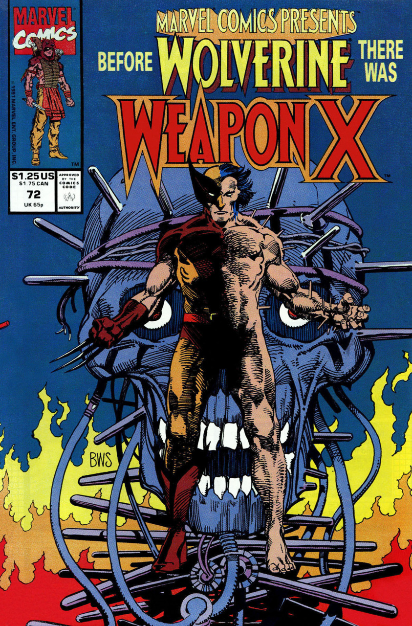 Cover to Marvel Comics Presents 072, described above